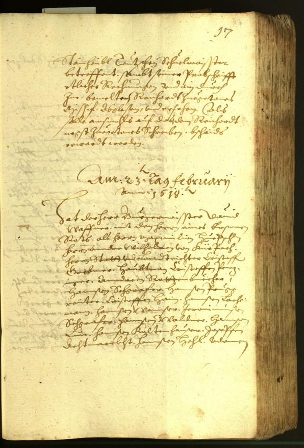 Civic Archives of Bozen-Bolzano - BOhisto Minutes of the council 1618 