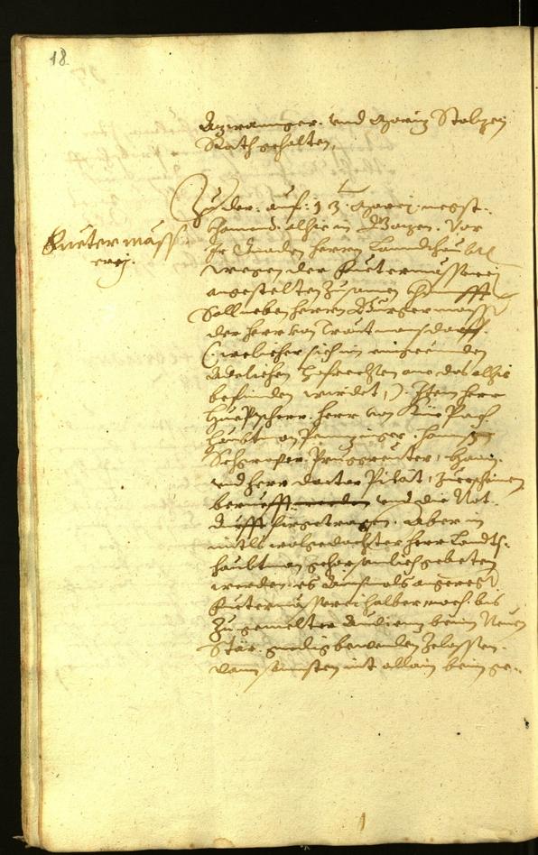 Civic Archives of Bozen-Bolzano - BOhisto Minutes of the council 1618 