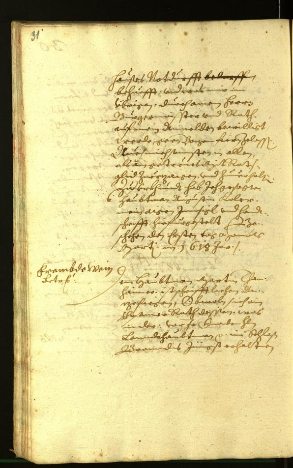 Civic Archives of Bozen-Bolzano - BOhisto Minutes of the council 1618 