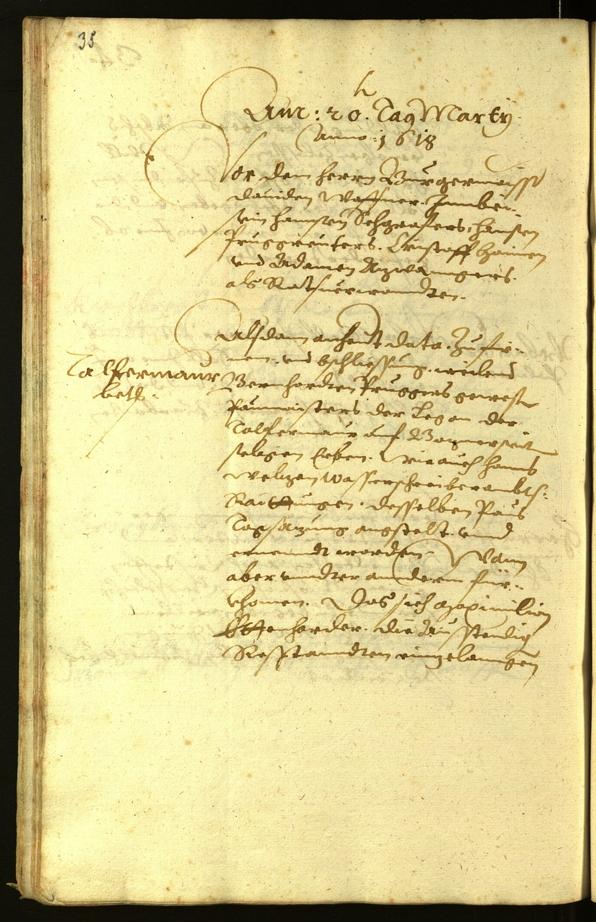 Civic Archives of Bozen-Bolzano - BOhisto Minutes of the council 1618 