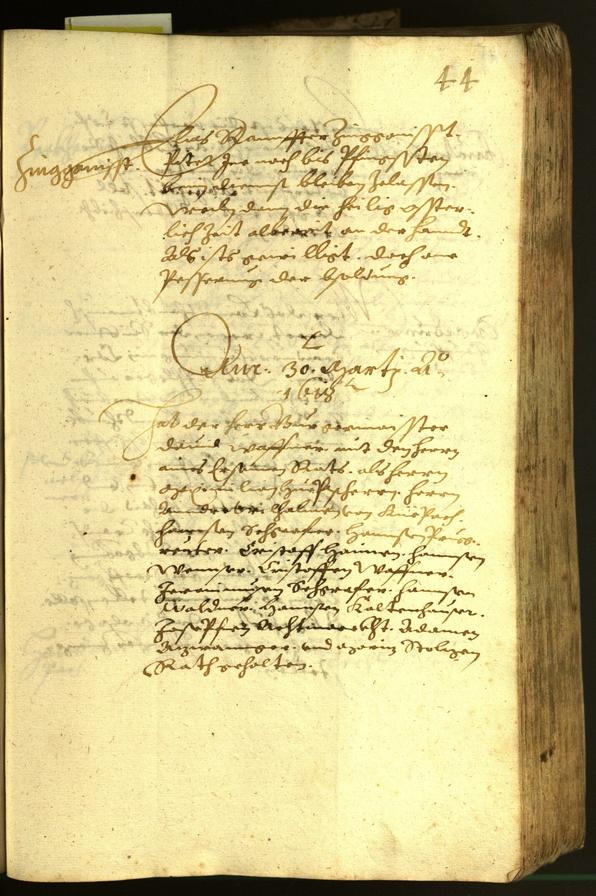 Civic Archives of Bozen-Bolzano - BOhisto Minutes of the council 1618 