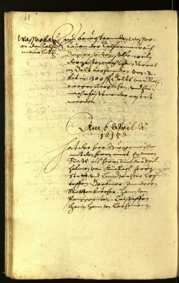 Stadtarchiv Bozen - BOhisto Ratsprotokoll 1618 