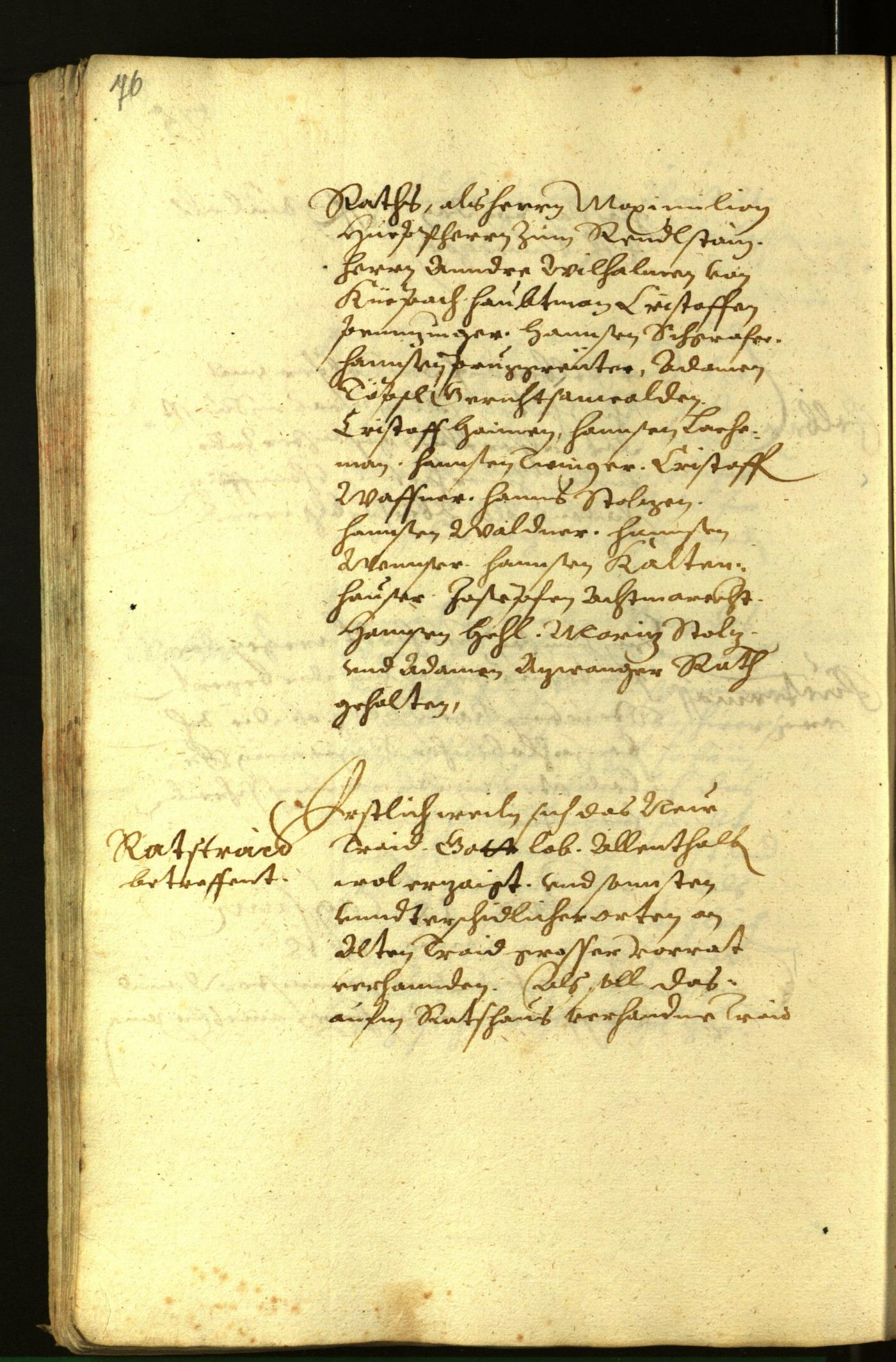 Civic Archives of Bozen-Bolzano - BOhisto Minutes of the council 1618 