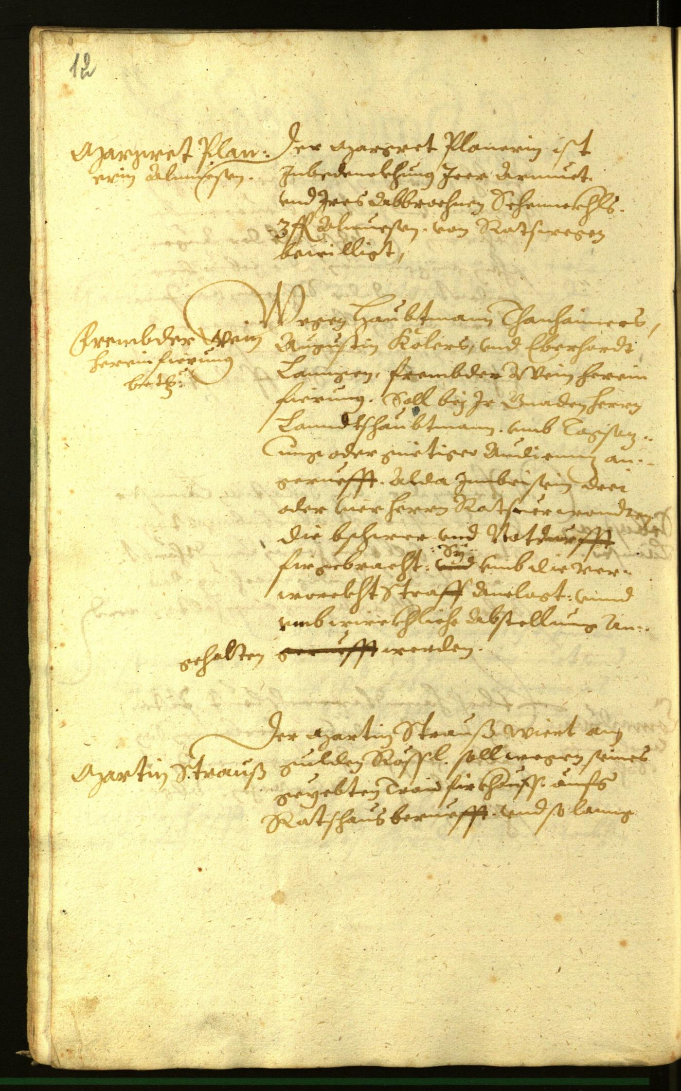 Archivio Storico della Città di Bolzano - BOhisto protocollo consiliare 1618 