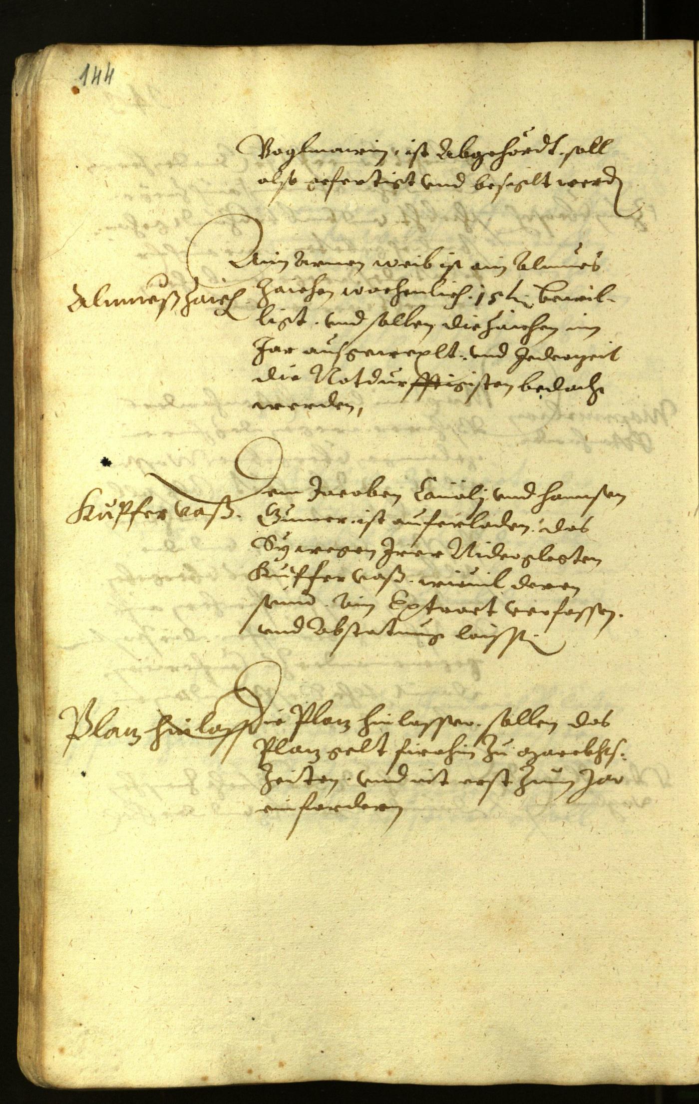 Stadtarchiv Bozen - BOhisto Ratsprotokoll 1618 