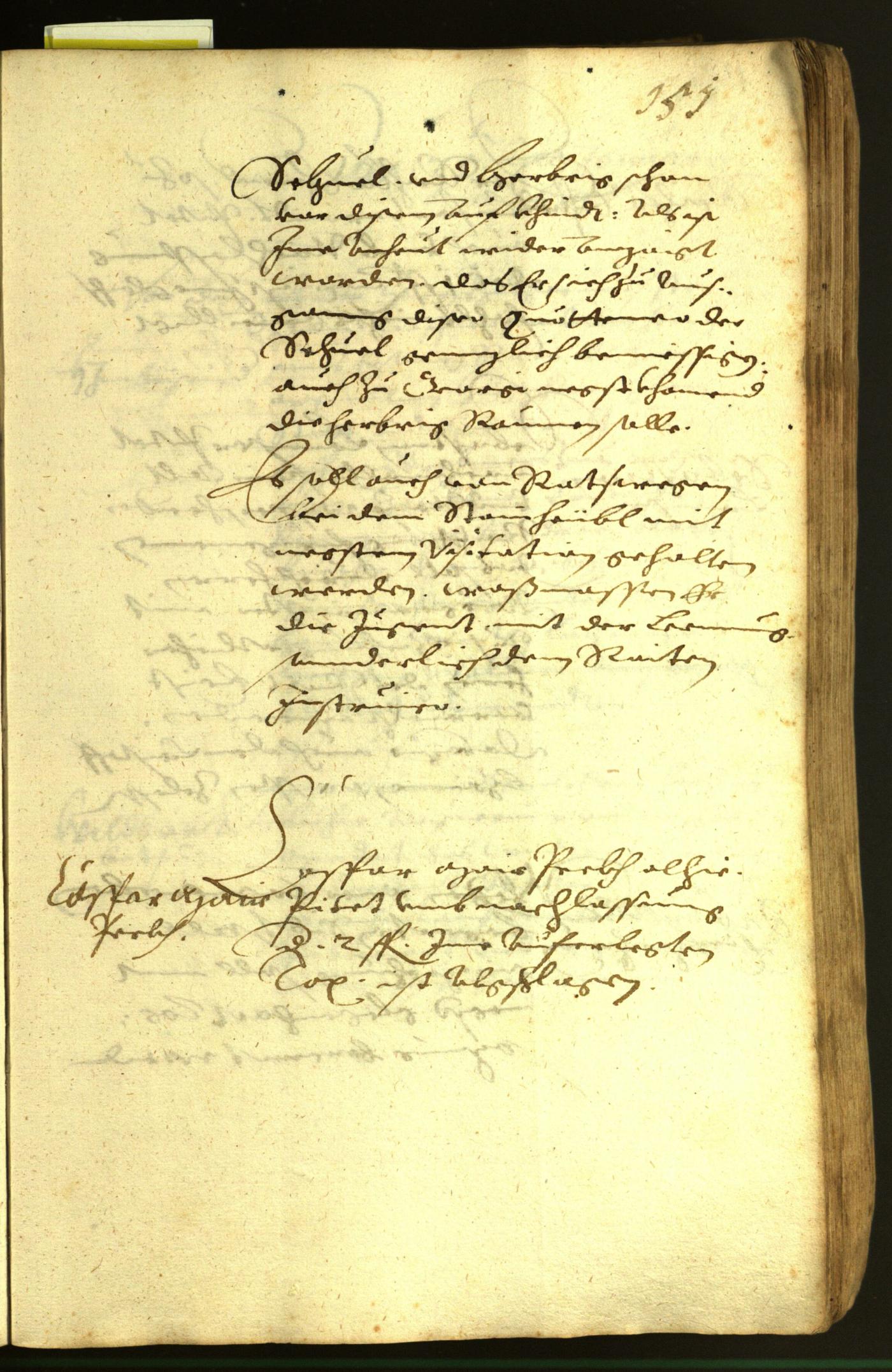 Stadtarchiv Bozen - BOhisto Ratsprotokoll 1618 