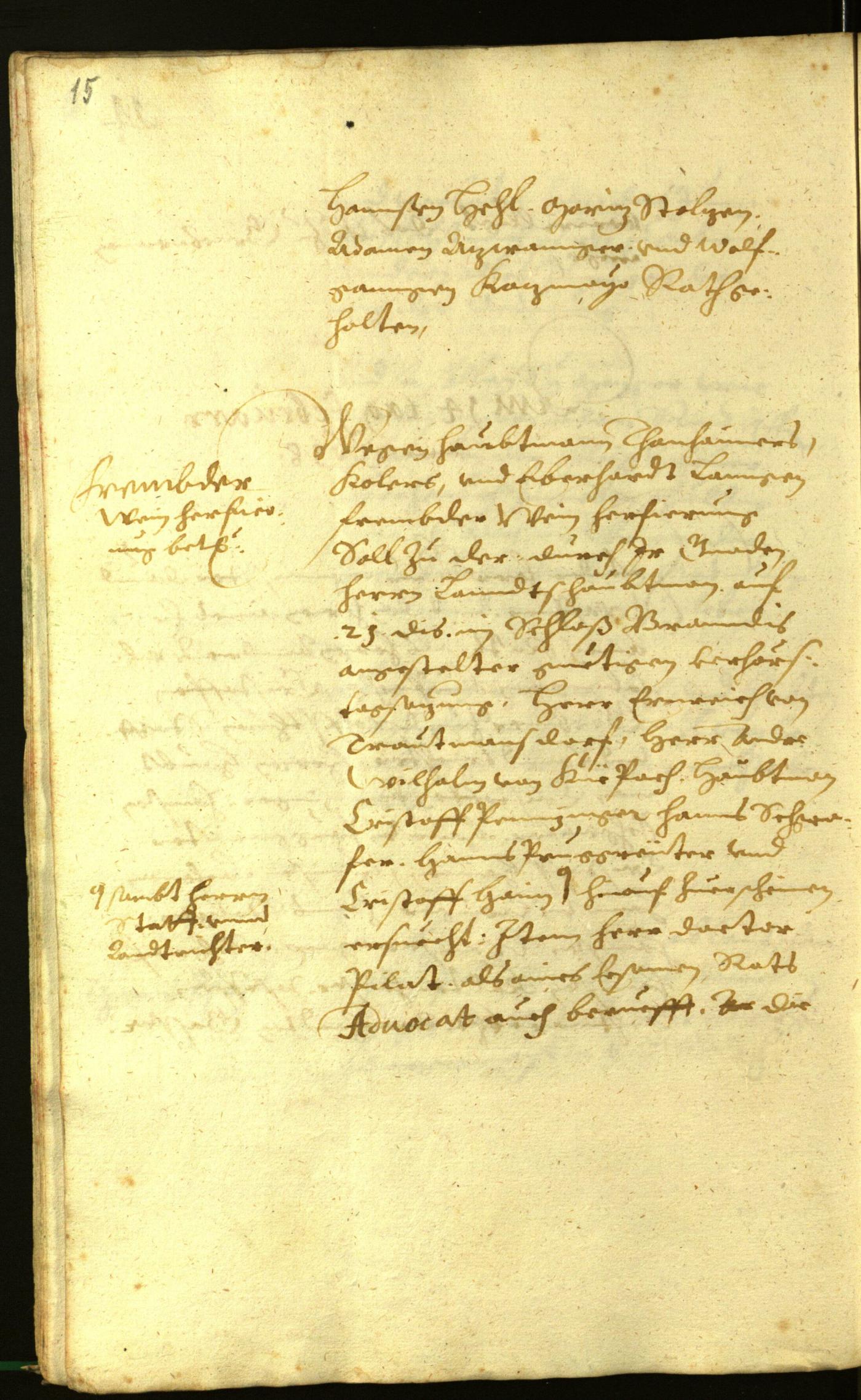 Civic Archives of Bozen-Bolzano - BOhisto Minutes of the council 1618 