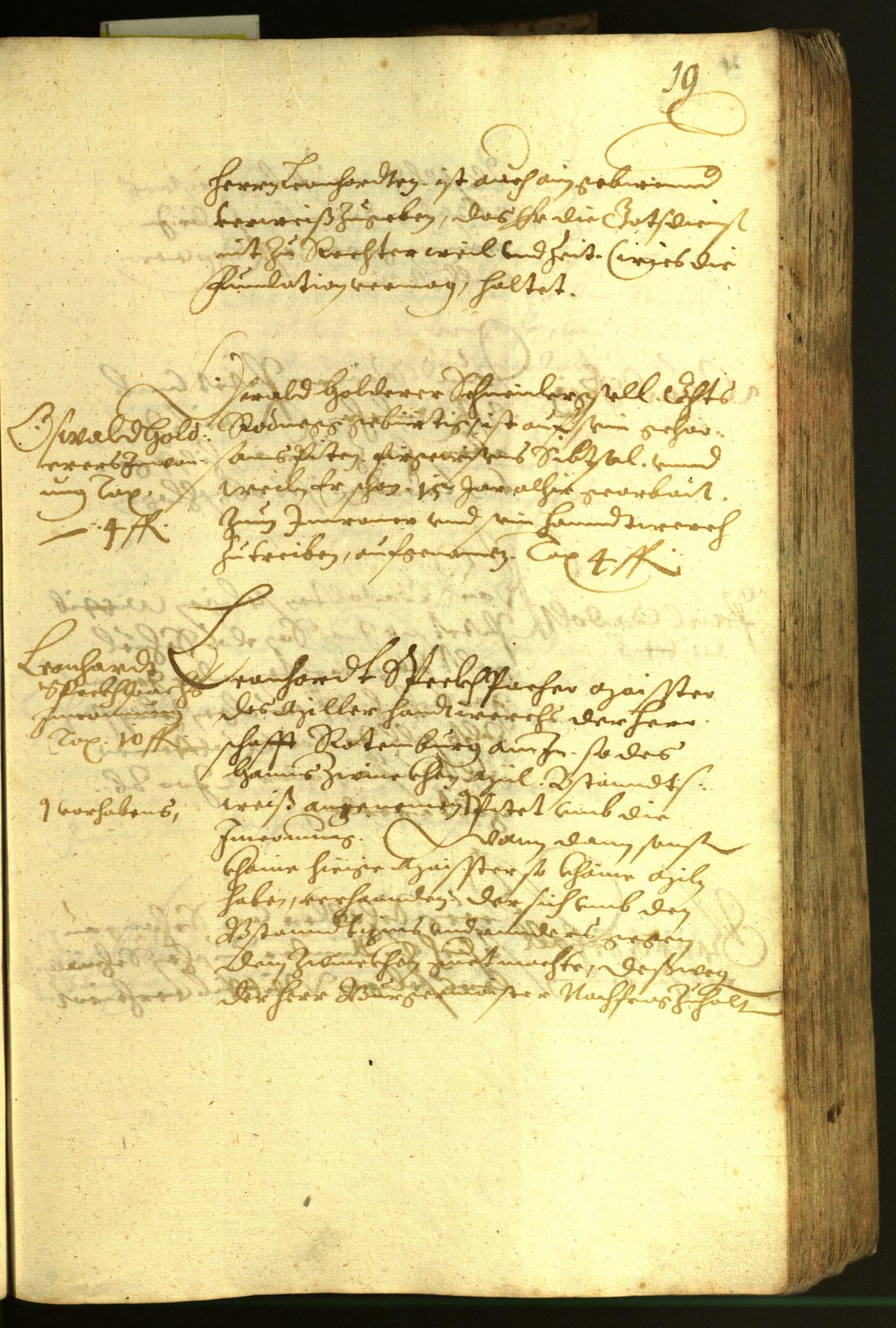 Stadtarchiv Bozen - BOhisto Ratsprotokoll 1618 