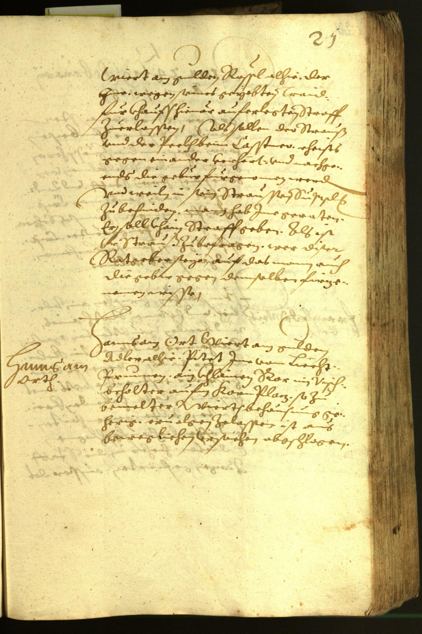 Stadtarchiv Bozen - BOhisto Ratsprotokoll 1618 