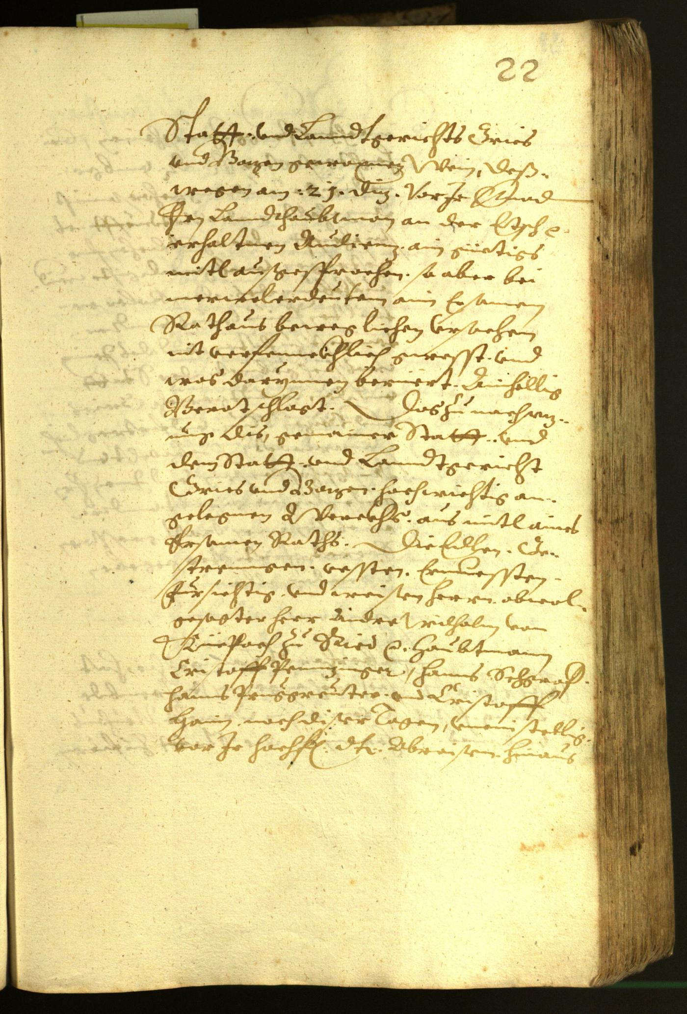 Stadtarchiv Bozen - BOhisto Ratsprotokoll 1618 