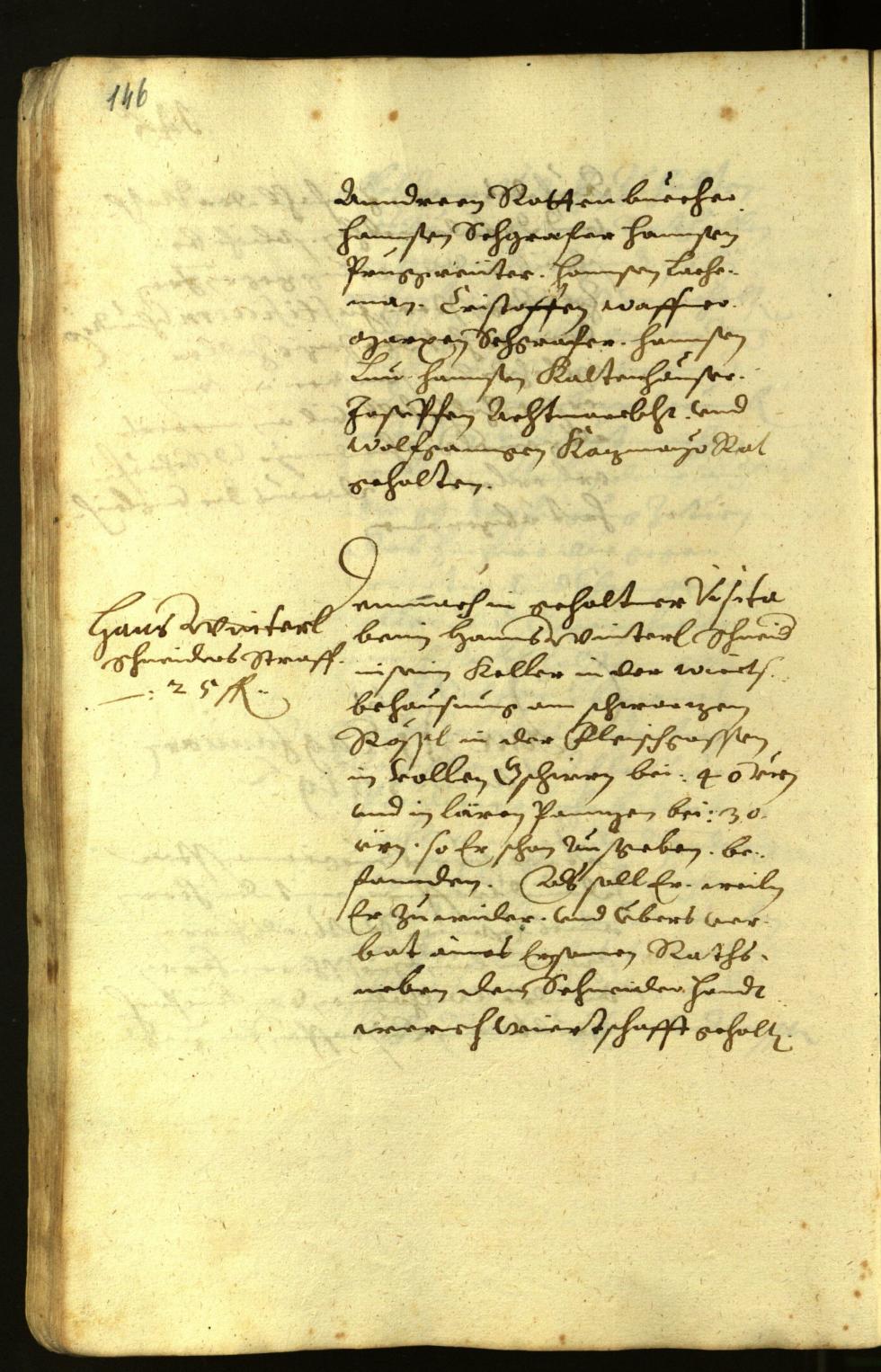 Stadtarchiv Bozen - BOhisto Ratsprotokoll 1618 