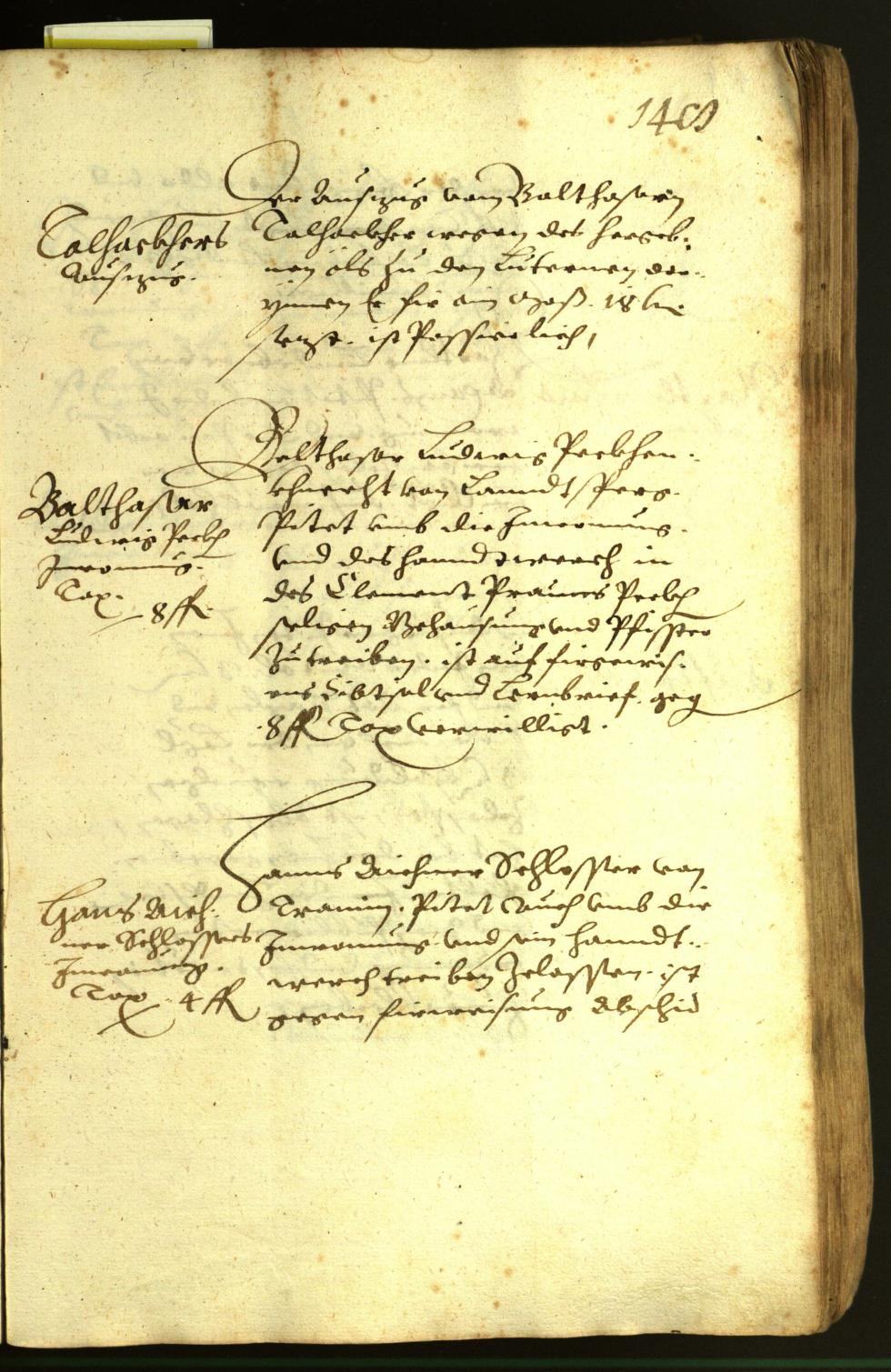 Stadtarchiv Bozen - BOhisto Ratsprotokoll 1618 