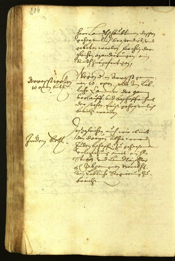 Stadtarchiv Bozen - BOhisto Ratsprotokoll 1619 