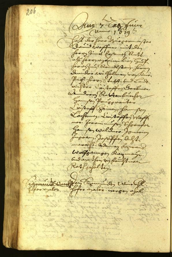 Civic Archives of Bozen-Bolzano - BOhisto Minutes of the council 1619 