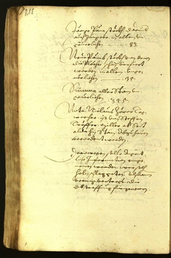 Stadtarchiv Bozen - BOhisto Ratsprotokoll 1619 