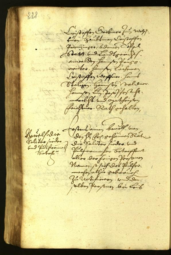 Stadtarchiv Bozen - BOhisto Ratsprotokoll 1619 