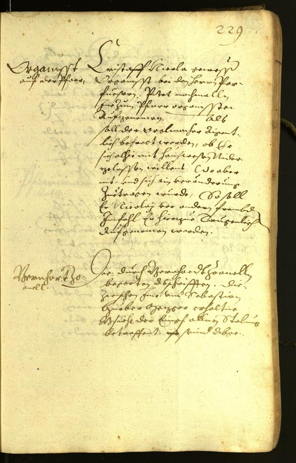 Stadtarchiv Bozen - BOhisto Ratsprotokoll 1619 