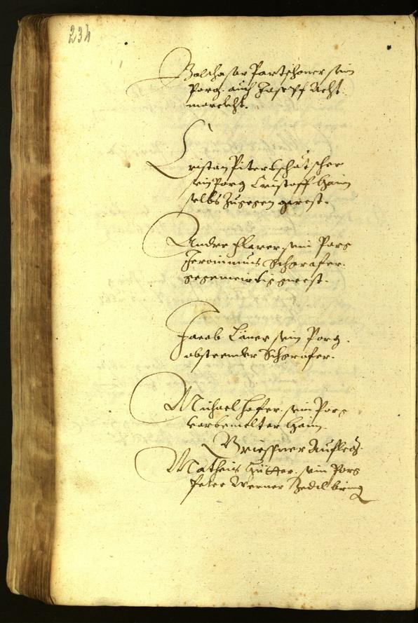 Stadtarchiv Bozen - BOhisto Ratsprotokoll 1619 