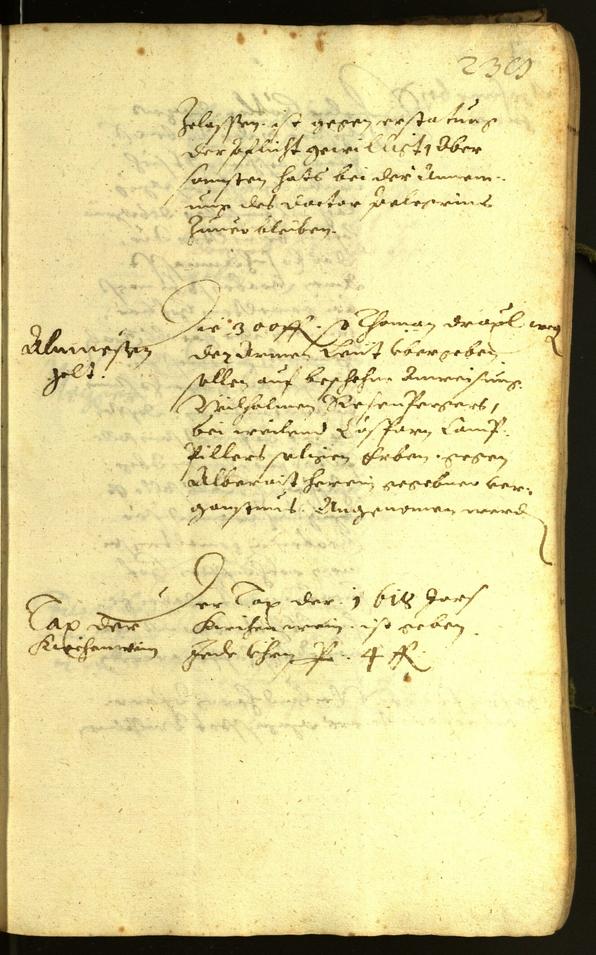 Stadtarchiv Bozen - BOhisto Ratsprotokoll 1619 