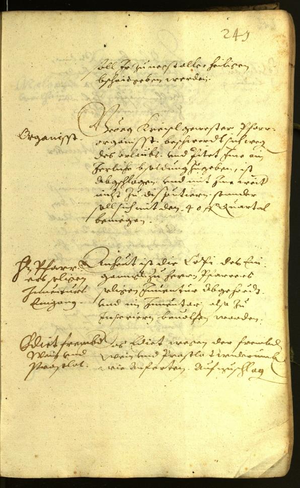 Stadtarchiv Bozen - BOhisto Ratsprotokoll 1619 