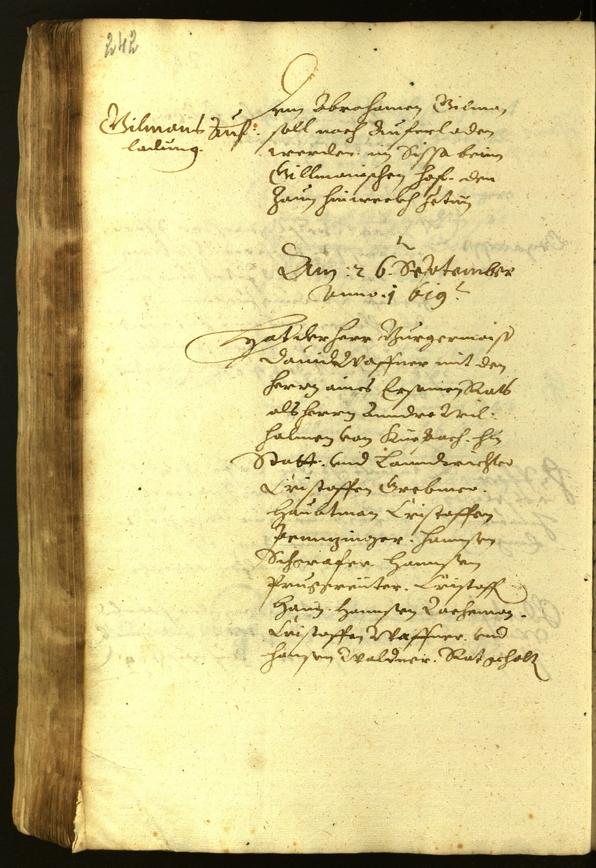 Civic Archives of Bozen-Bolzano - BOhisto Minutes of the council 1619 