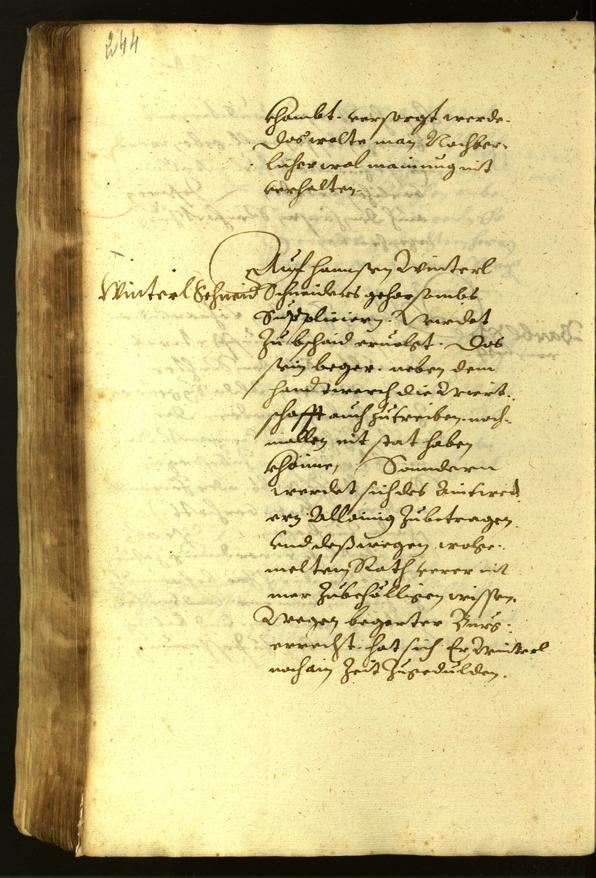 Stadtarchiv Bozen - BOhisto Ratsprotokoll 1619 