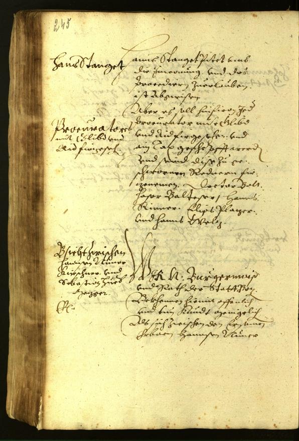 Stadtarchiv Bozen - BOhisto Ratsprotokoll 1619 