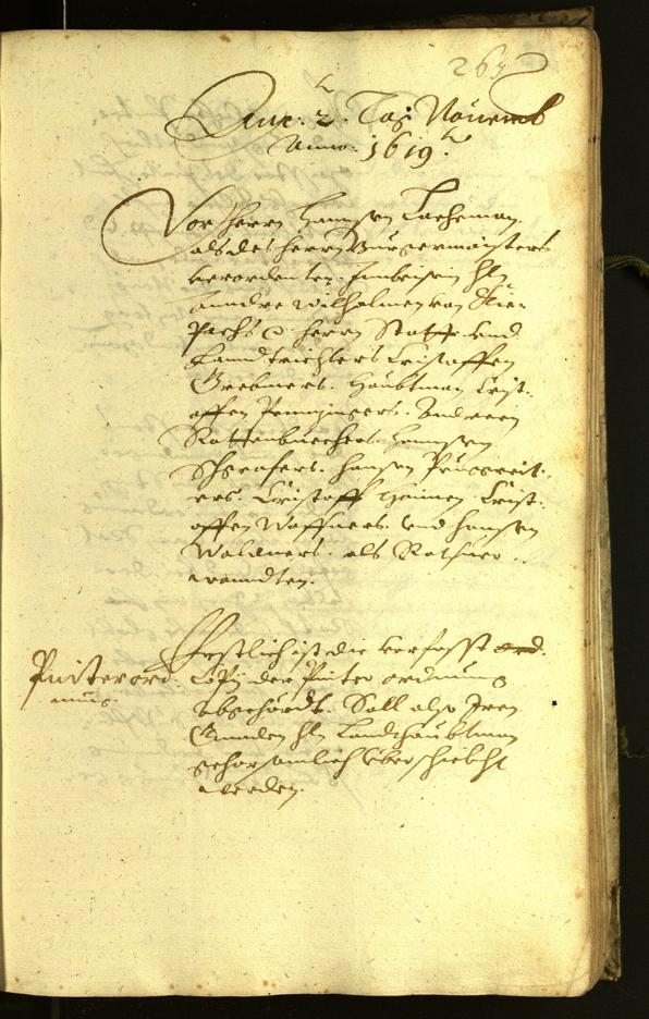 Civic Archives of Bozen-Bolzano - BOhisto Minutes of the council 1619 