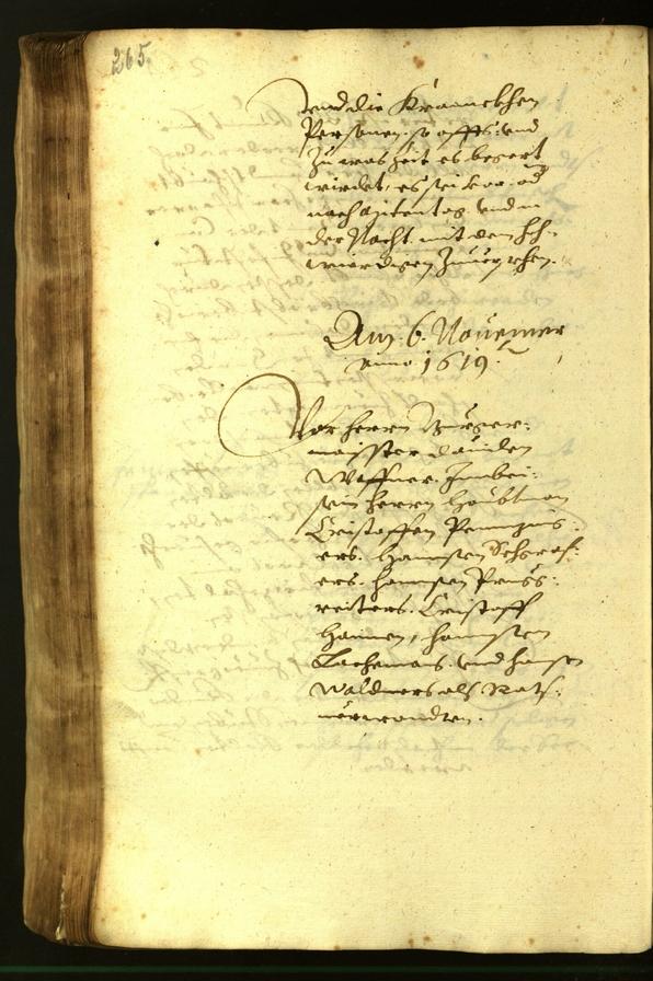 Stadtarchiv Bozen - BOhisto Ratsprotokoll 1619 