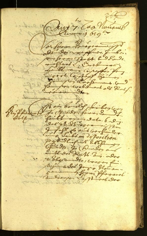 Civic Archives of Bozen-Bolzano - BOhisto Minutes of the council 1619 