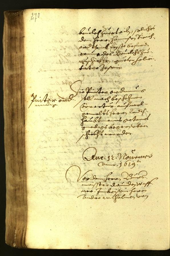 Civic Archives of Bozen-Bolzano - BOhisto Minutes of the council 1619 