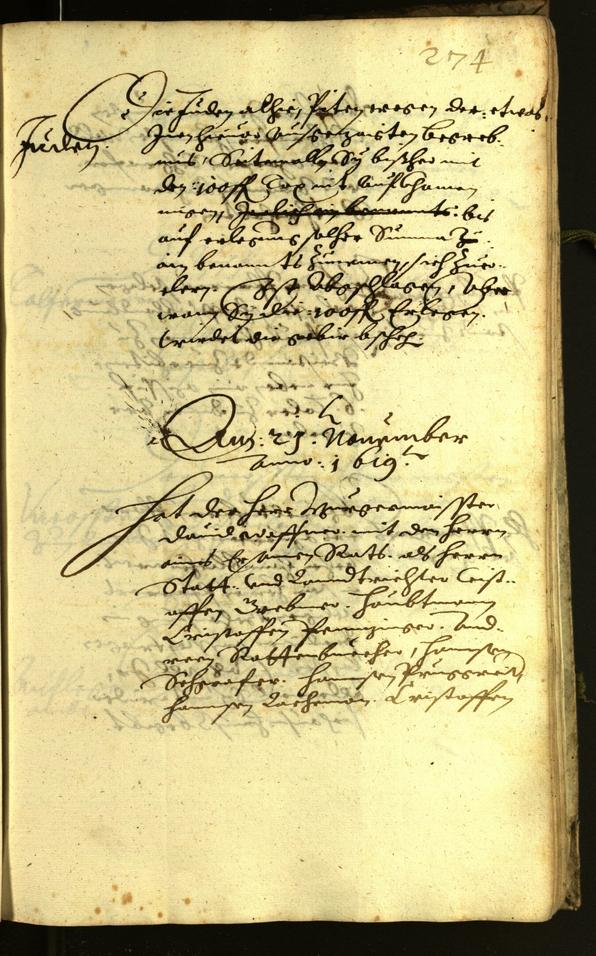 Stadtarchiv Bozen - BOhisto Ratsprotokoll 1619 