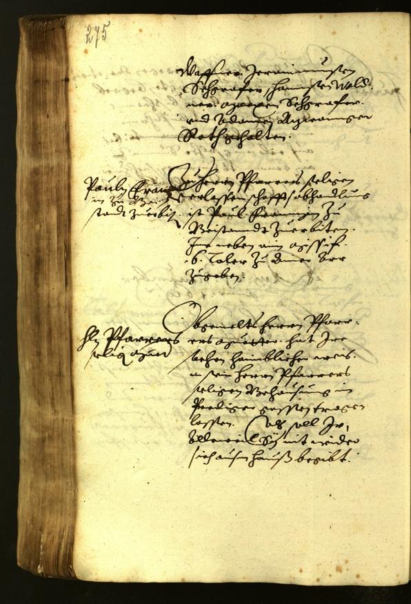 Stadtarchiv Bozen - BOhisto Ratsprotokoll 1619 