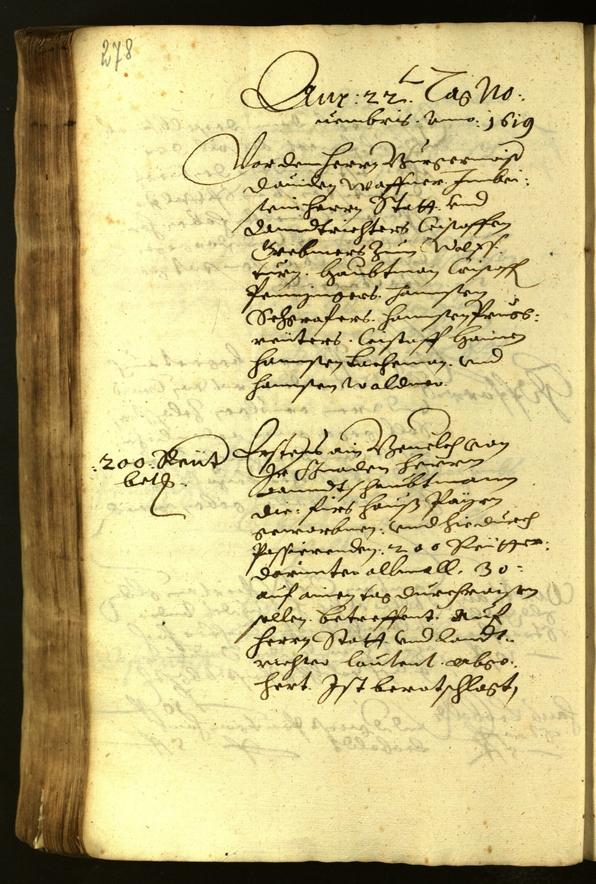 Civic Archives of Bozen-Bolzano - BOhisto Minutes of the council 1619 