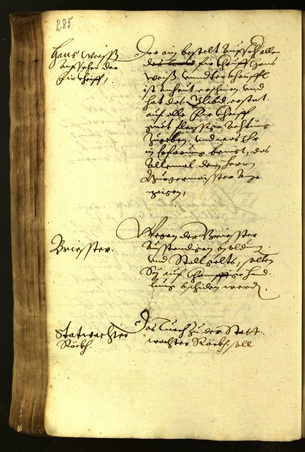 Civic Archives of Bozen-Bolzano - BOhisto Minutes of the council 1619 