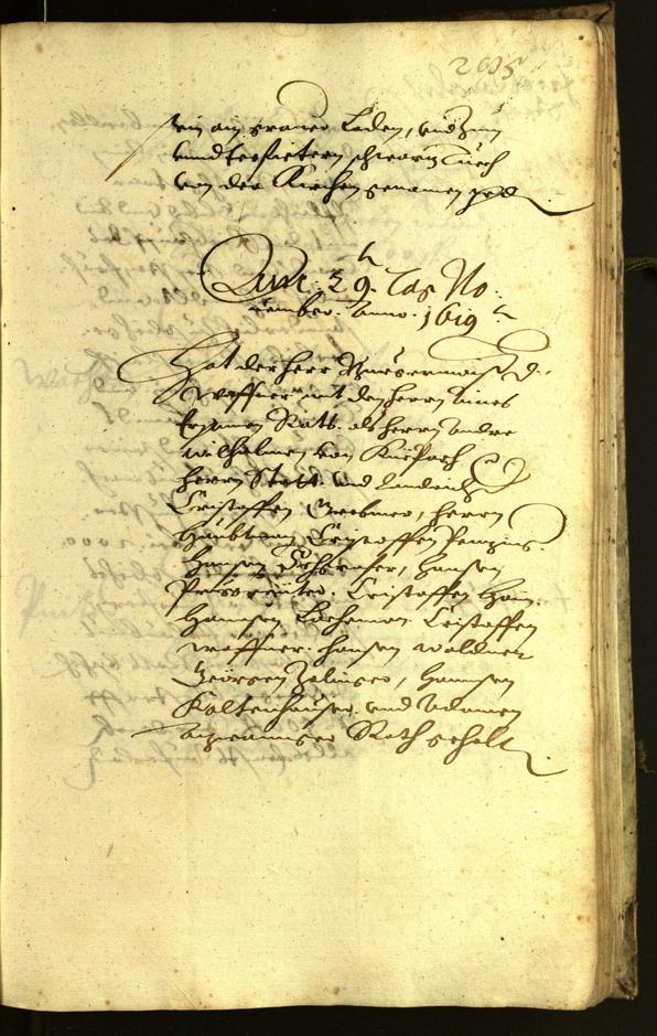 Archivio Storico della Città di Bolzano - BOhisto protocollo consiliare 1619 