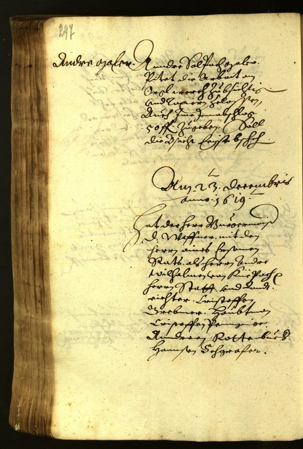 Civic Archives of Bozen-Bolzano - BOhisto Minutes of the council 1619 