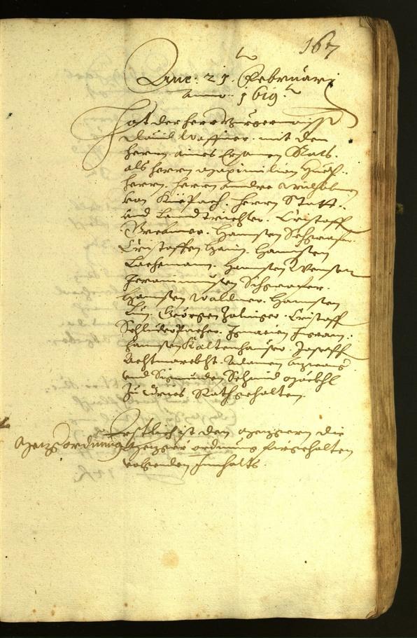 Stadtarchiv Bozen - BOhisto Ratsprotokoll 1619 