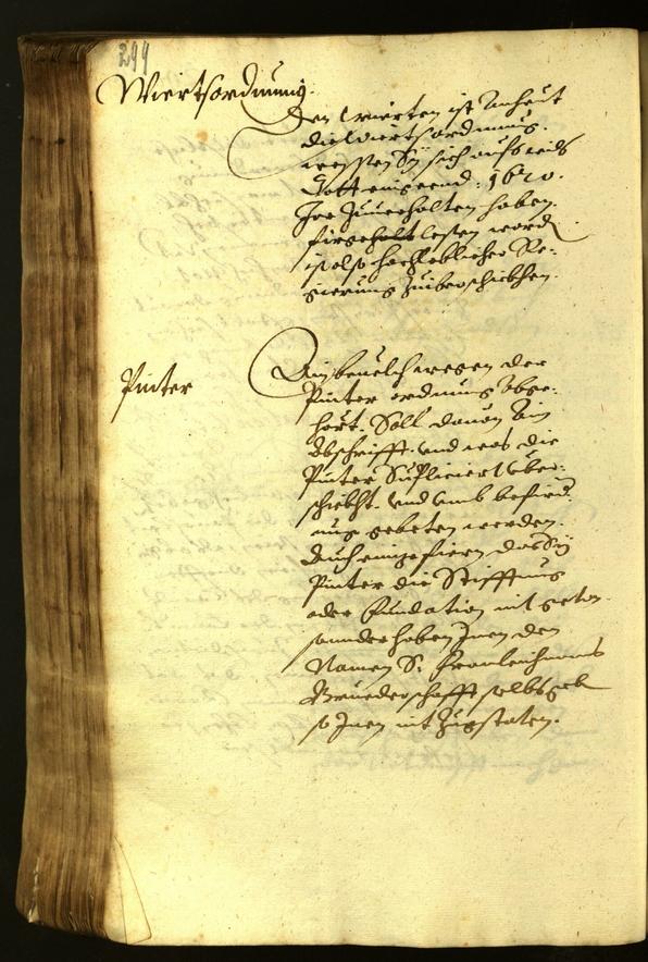 Civic Archives of Bozen-Bolzano - BOhisto Minutes of the council 1619 