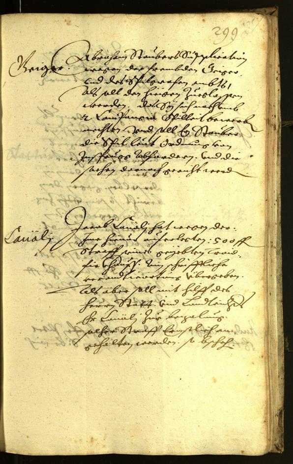 Civic Archives of Bozen-Bolzano - BOhisto Minutes of the council 1619 