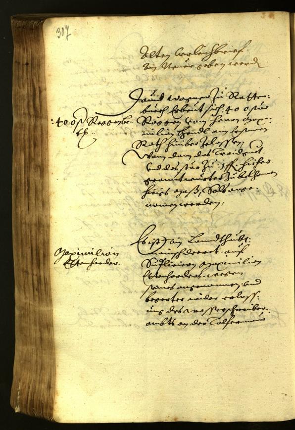 Stadtarchiv Bozen - BOhisto Ratsprotokoll 1619 