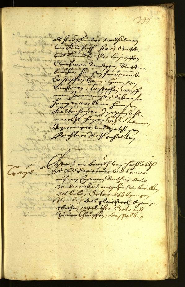 Stadtarchiv Bozen - BOhisto Ratsprotokoll 1619 