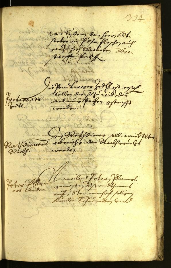 Civic Archives of Bozen-Bolzano - BOhisto Minutes of the council 1619 