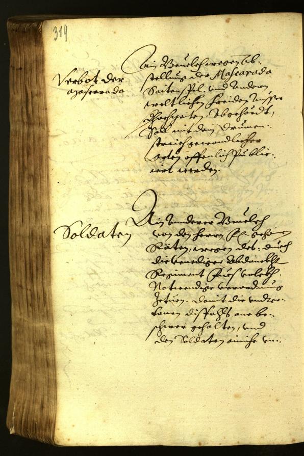 Civic Archives of Bozen-Bolzano - BOhisto Minutes of the council 1619 