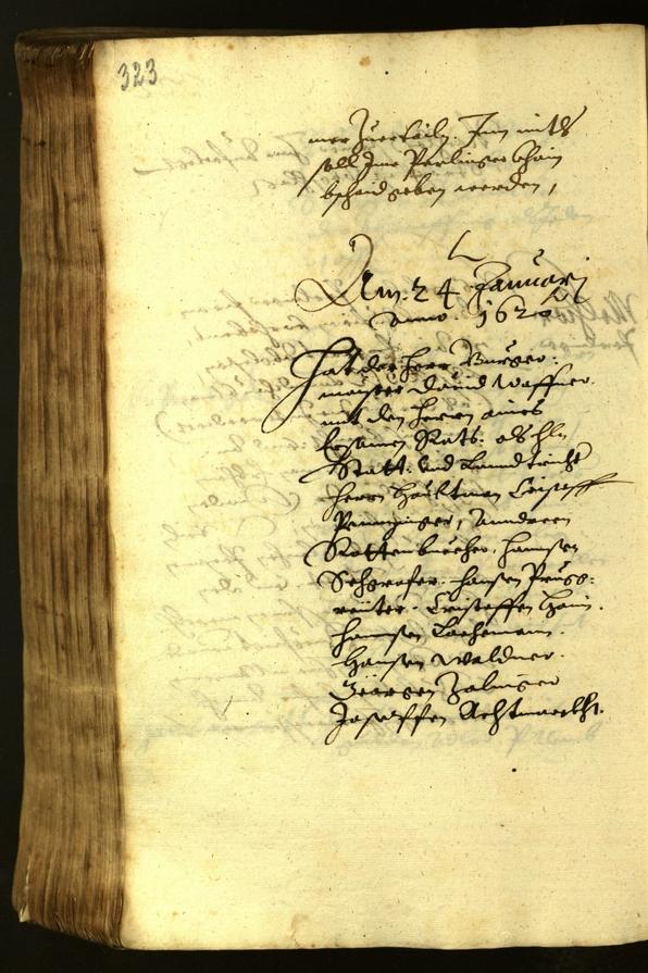 Civic Archives of Bozen-Bolzano - BOhisto Minutes of the council 1619 