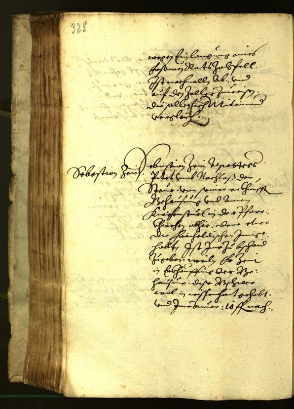 Stadtarchiv Bozen - BOhisto Ratsprotokoll 1619 