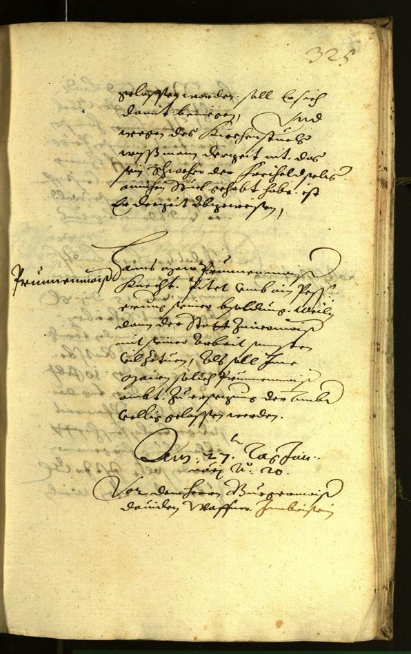 Civic Archives of Bozen-Bolzano - BOhisto Minutes of the council 1619 