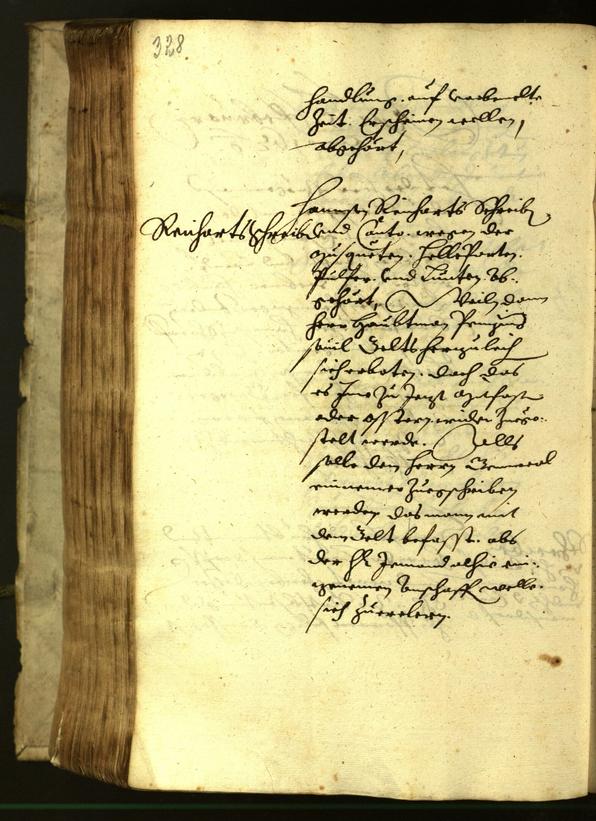 Stadtarchiv Bozen - BOhisto Ratsprotokoll 1619 