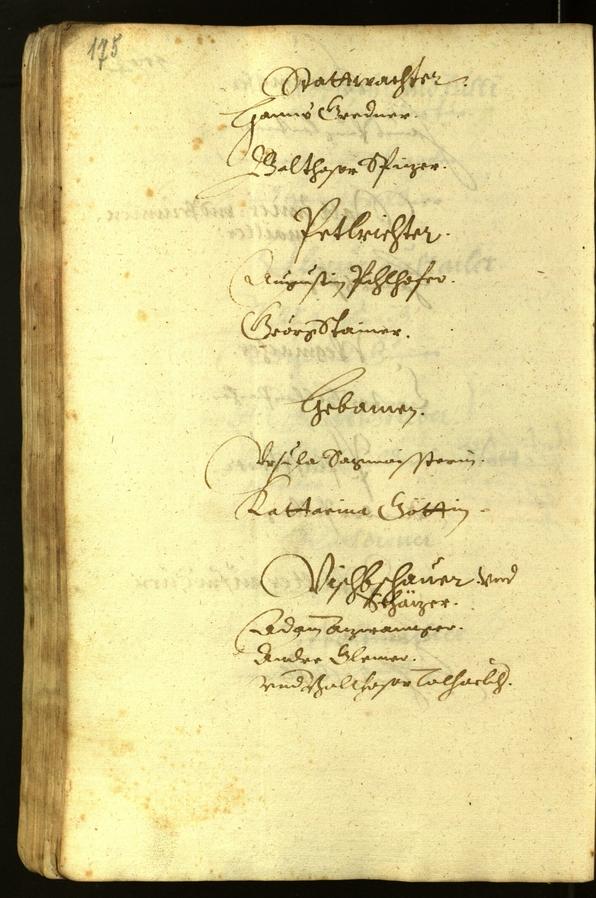 Stadtarchiv Bozen - BOhisto Ratsprotokoll 1619 