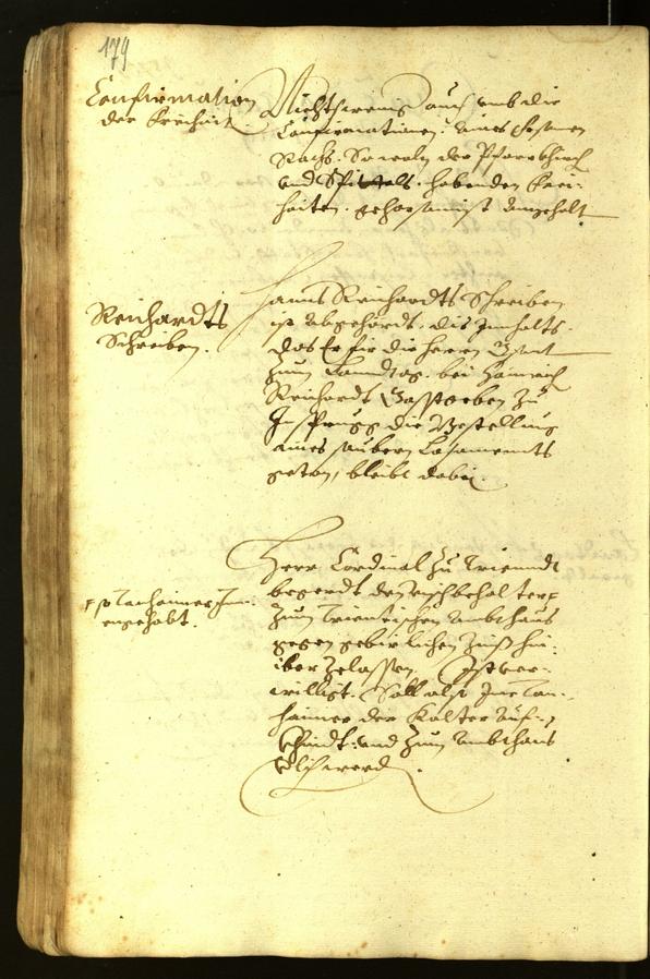 Stadtarchiv Bozen - BOhisto Ratsprotokoll 1619 